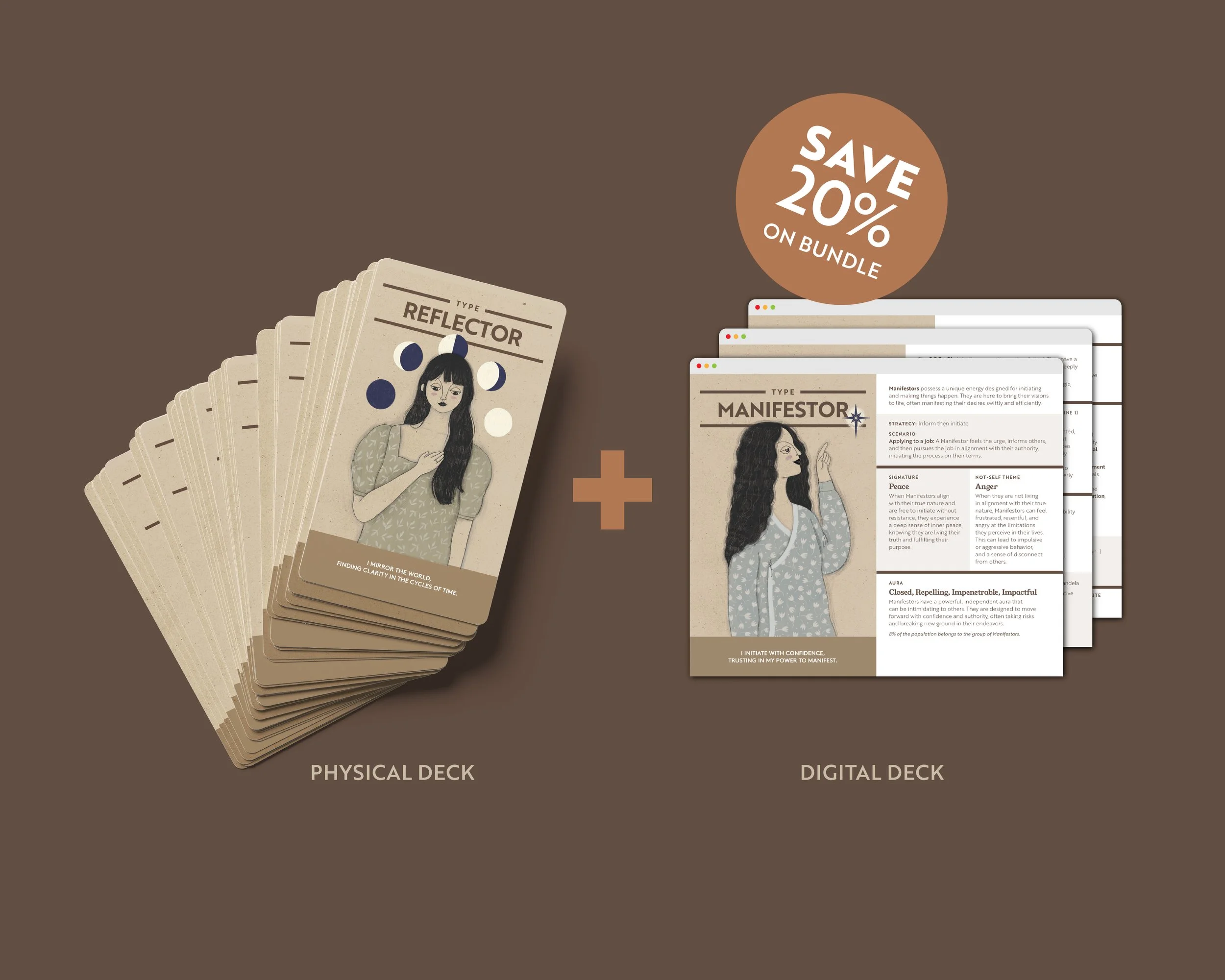 Human Design Card Deck for Self-Reflection & Personal Growth